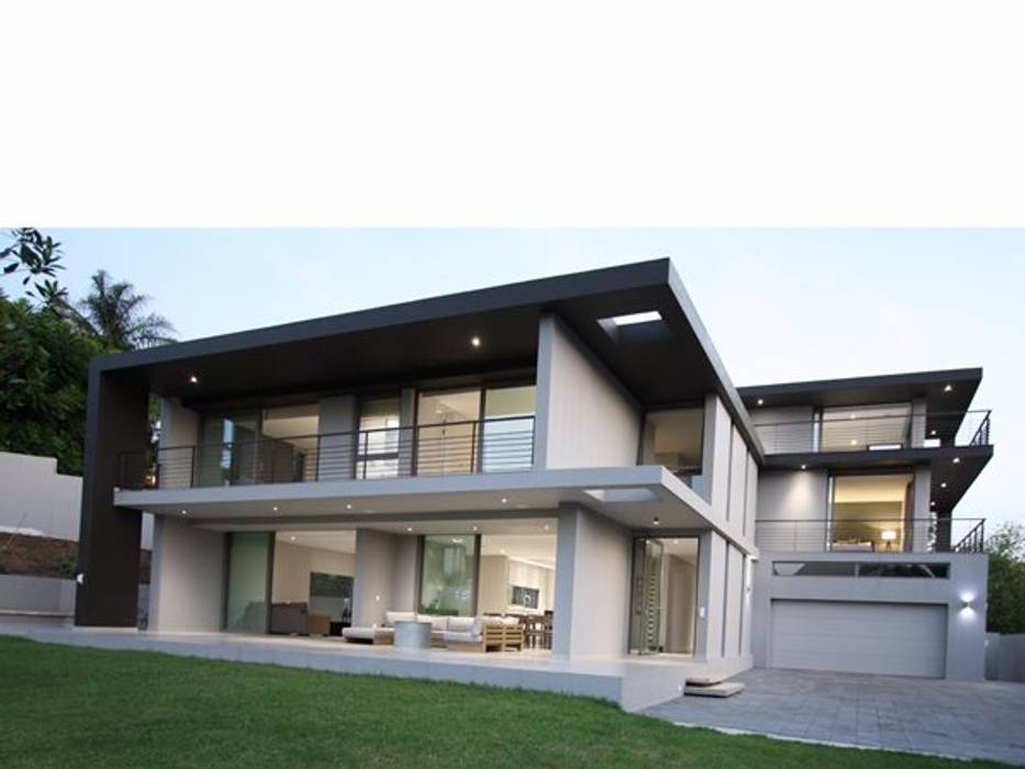 Minimalist House, E2 Architects E2 Architects Jardines minimalistas Vidrio