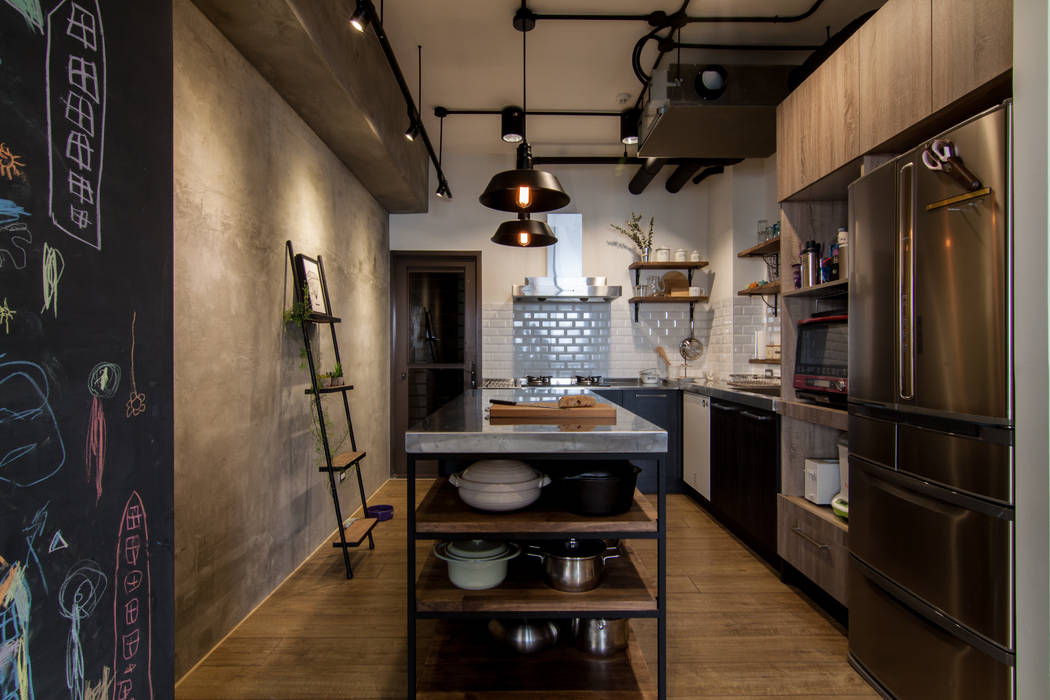 HWH house 珞石設計 LoqStudio Kitchen