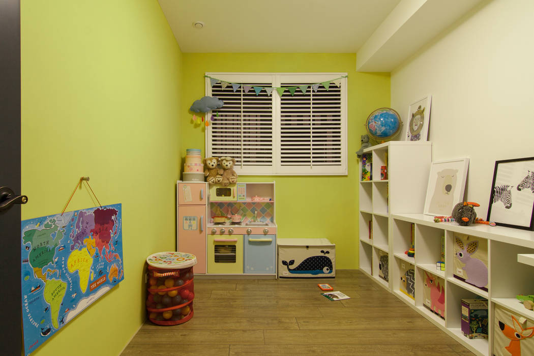 HWH house, 珞石設計 LoqStudio 珞石設計 LoqStudio Habitaciones para niños de estilo industrial