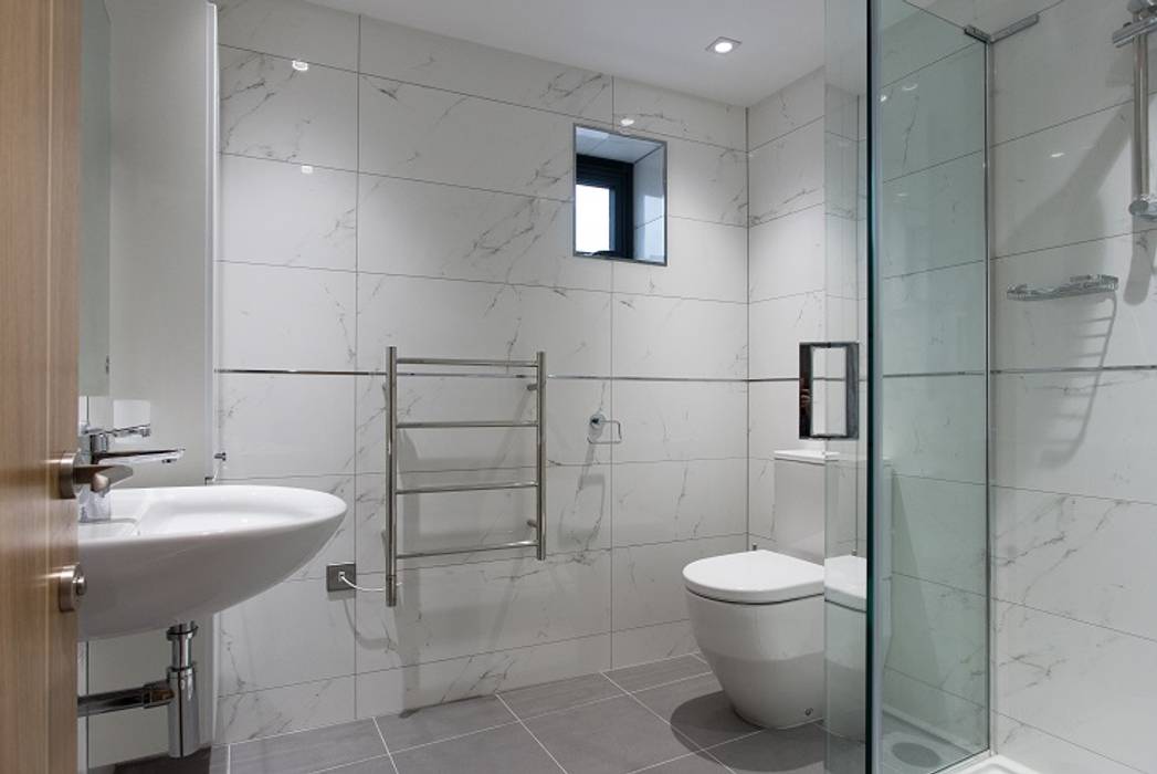 New House, Clifton, Bristol, Richard Pedlar Architects Richard Pedlar Architects Modern bathroom