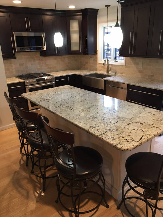 Brooklyn Center Island Kitchen Total Redux Kitchen Krafter Design/Remodel Showroom Kitchen Kitchen,Kitchen Design,Kitchen Remodel,Kitchen Cabinetry,Quartz Countertops,Melamine Cabinets,Kitchen Remodelings Monmouth County NJ,Kitchen & Bath,Kitchen Planning