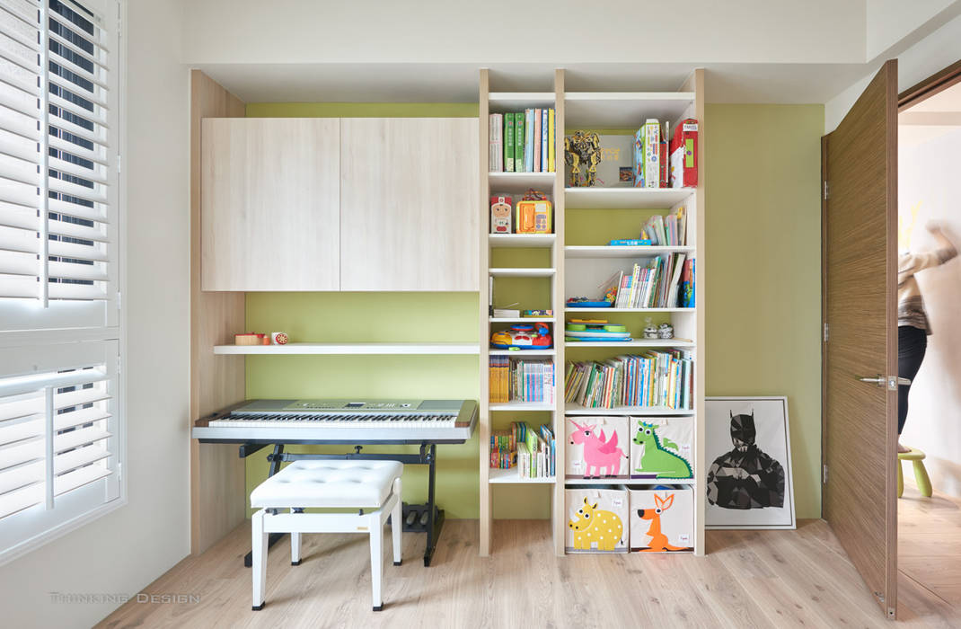 竹北昂, 思維空間設計 思維空間設計 Детская комнатa в стиле минимализм