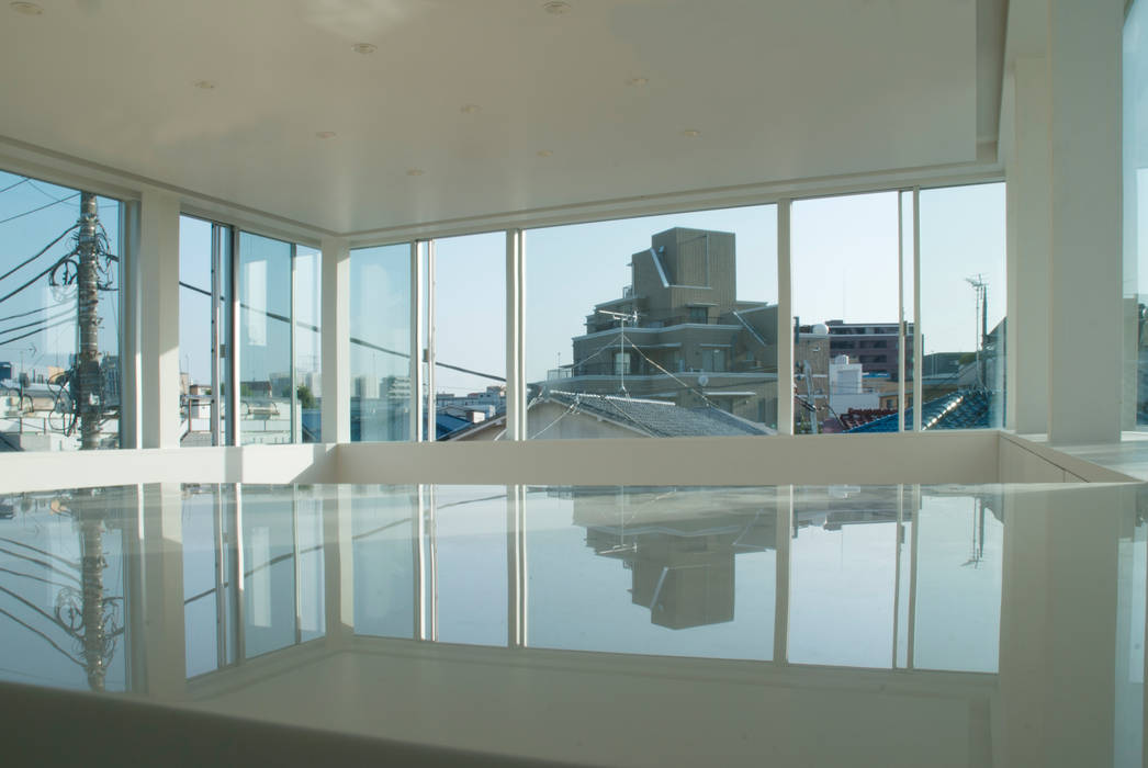 鈴木淳史建築設計事務所 Modern Living Room Homify 鈴木淳史建築設計事務所 Modern Living Room Homify