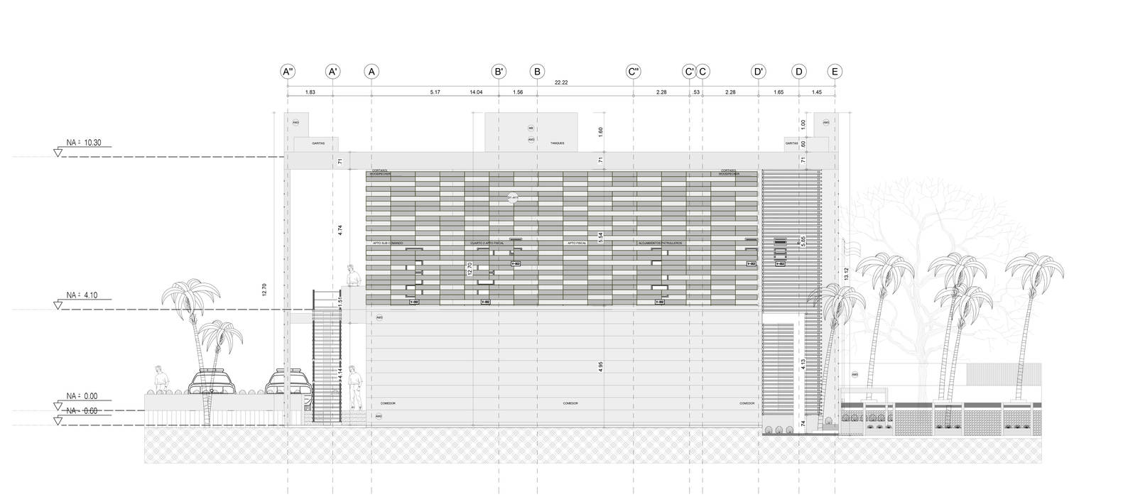 ESTACION DE POLICIA RIOHACHA, EDUARDO NOVOA ARQUITECTO INDEPENDIENTE EDUARDO NOVOA ARQUITECTO INDEPENDIENTE