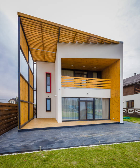 RBN house, Grynevich Architects Grynevich Architects Casas de estilo minimalista Madera Acabado en madera