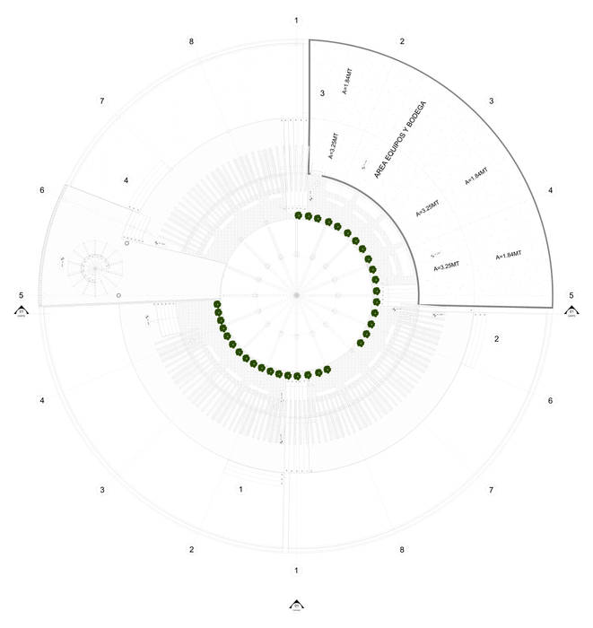 PLANTA NIVEL SUPERIOR EDUARDO NOVOA ARQUITECTO INDEPENDIENTE