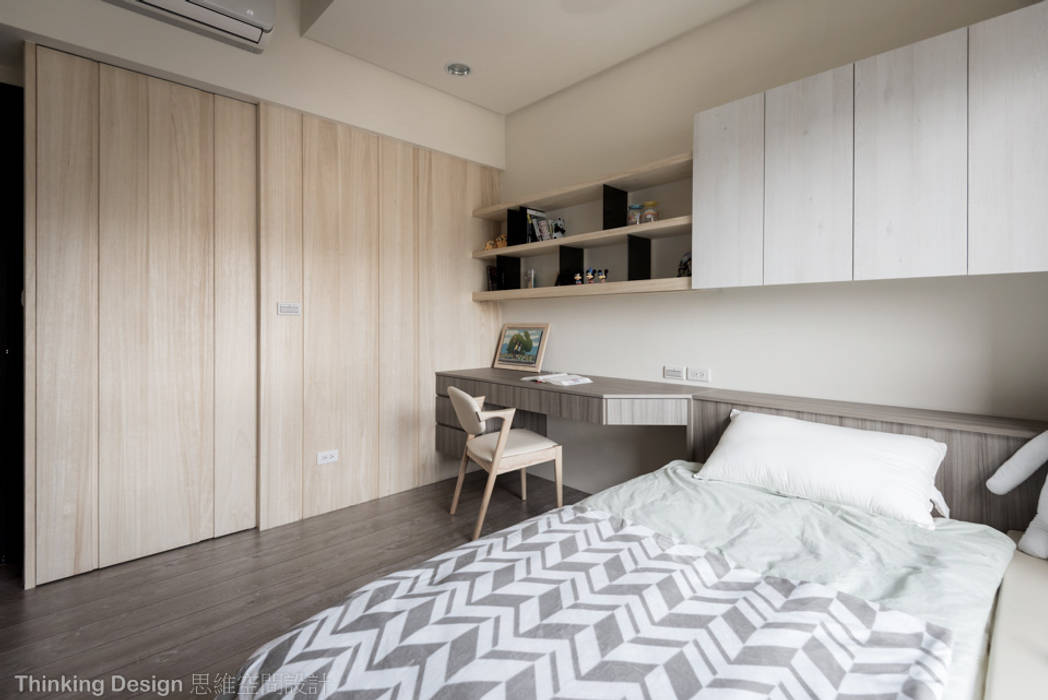 佳茂上苑, 思維空間設計 思維空間設計 Modern style bedroom