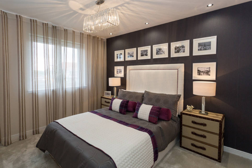 Take a step into luxury each day.. Modern style bedroom by Graeme Fuller Design Ltd Modern