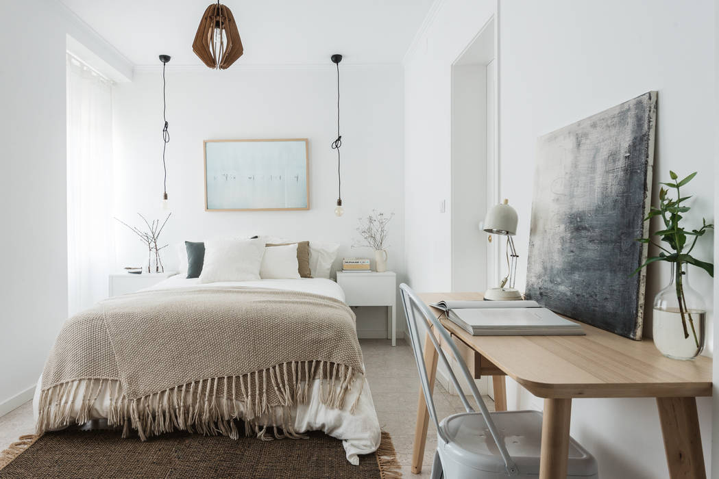 S. BENTO, Arkstudio Arkstudio Scandinavian style bedroom