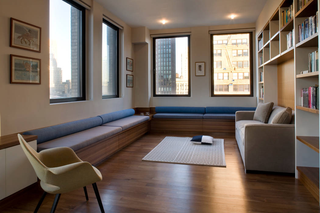 Empire State Loft, Koko Architecture + Design Koko Architecture + Design Ruang Studi/Kantor Modern