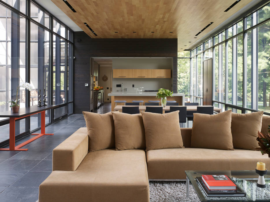 Dangle Byrd House, Koko Architecture + Design Koko Architecture + Design Modern Living Room