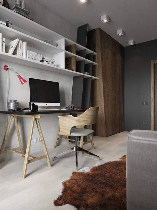 homify Modern study/office