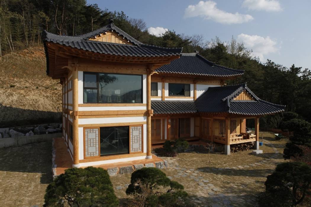 전통한옥, 현대와 만나다, Daehan Housing Daehan Housing Дома в азиатском стиле