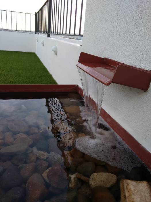 ESTANQUE DE AGUA Arqca Jardines modernos