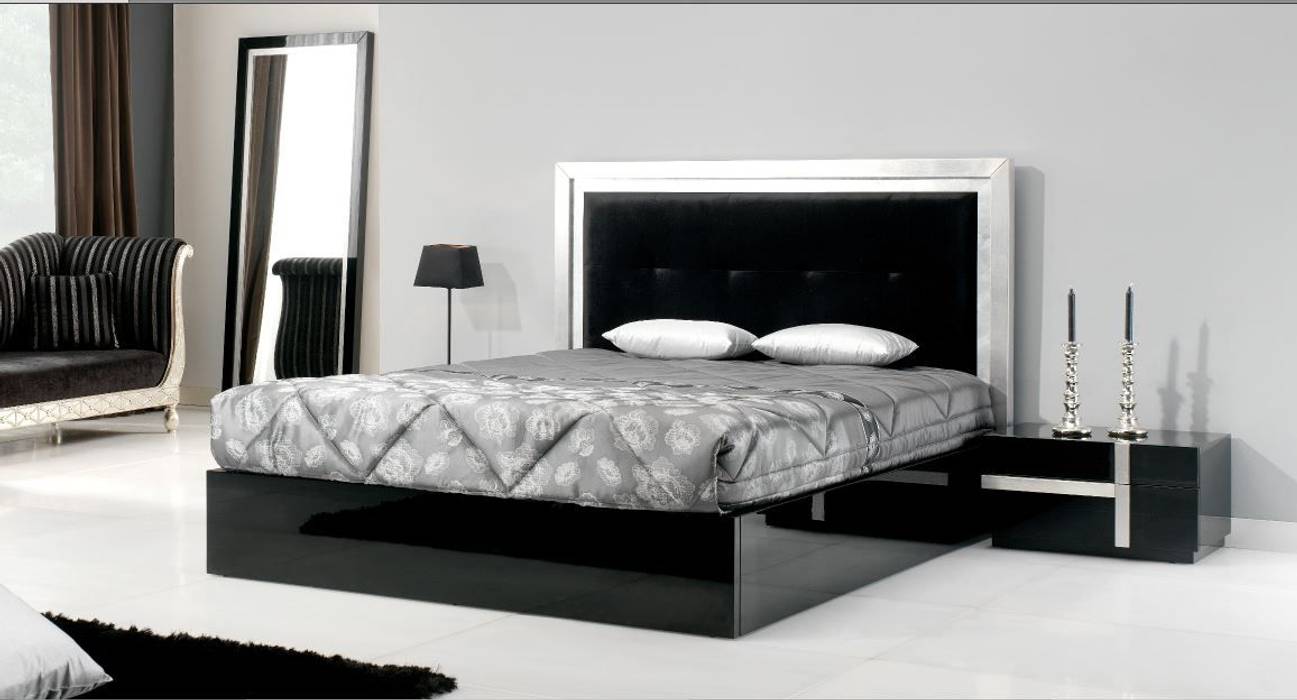 Mobiliário de quarto Bedroom furniture www.intense-mobiliario.com LEGNA2 Intense mobiliário e interiores Quartos modernos Mobiliário de quarto Bedroom furniture www.intense-mobiliario.com LEGNA2,Camas e cabeceiras