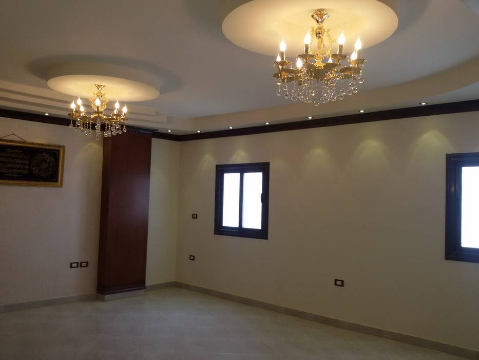 Mr. Hamdy Appartment, Etihad Constructio & Decor Etihad Constructio & Decor غرفة المعيشة