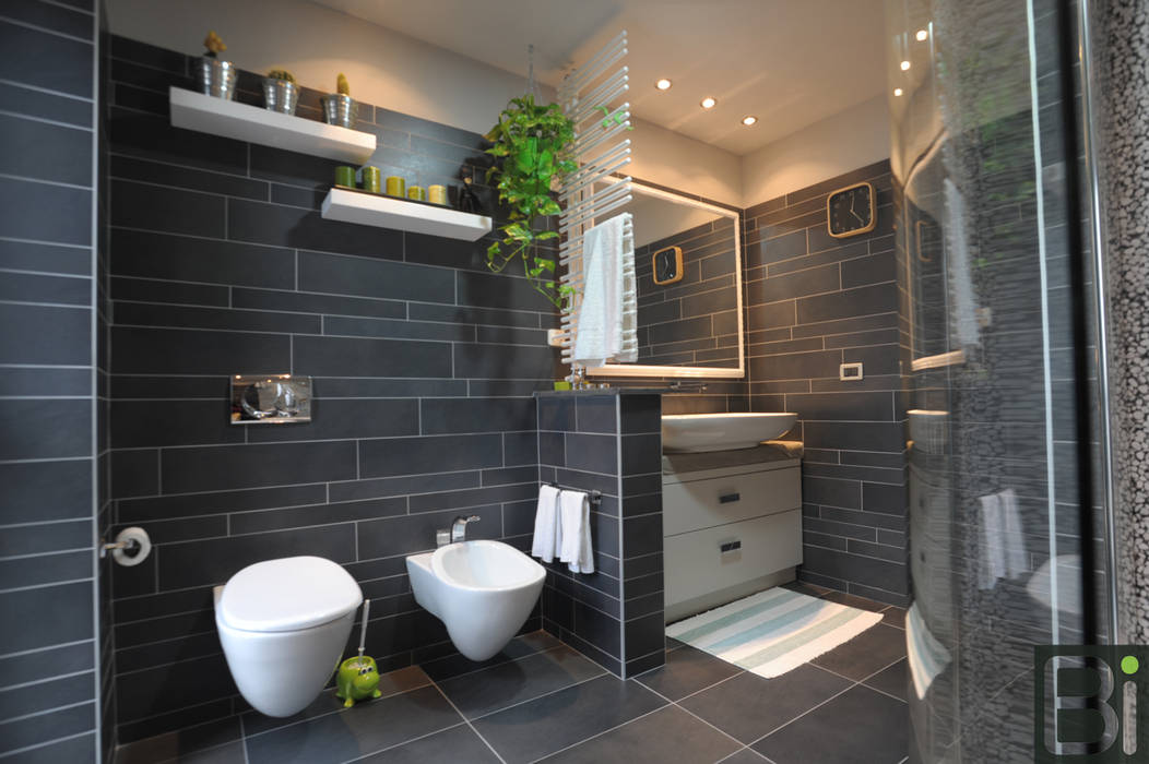 Ristrutturazione cascinale, PROGETTO Bi PROGETTO Bi Industrial style bathrooms