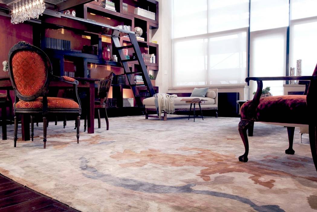 Brooklyn Loft - Livingroom Joe Ginsberg Design Modern living room