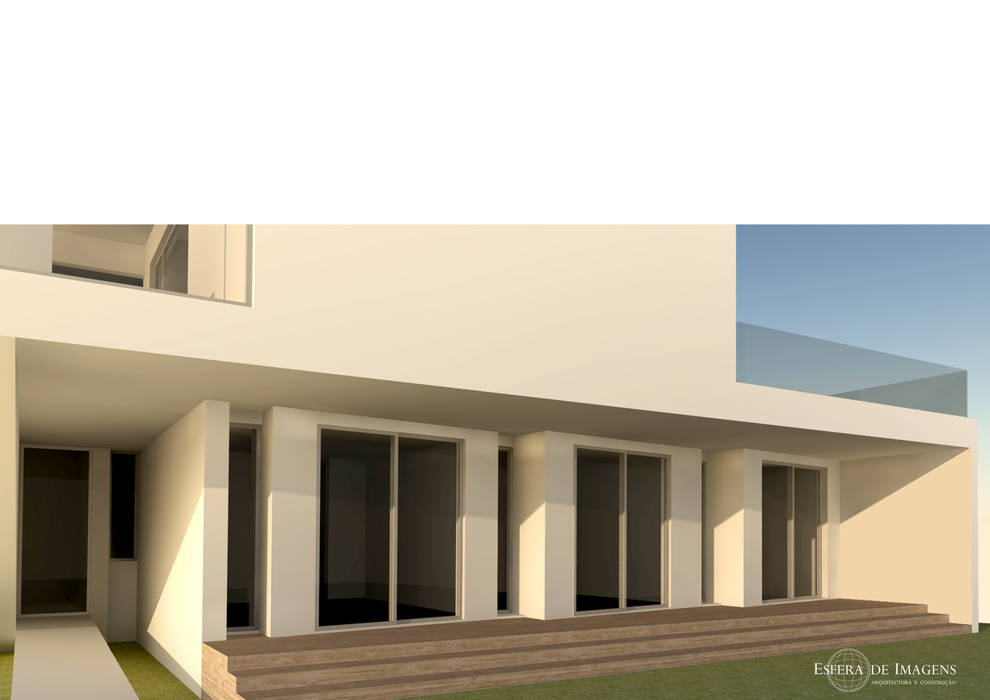 Estudo prévio para ampliação e design de interiores de moradia na praia de Wimby Esfera de Imagens Lda