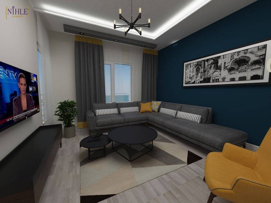 homify Modern living room