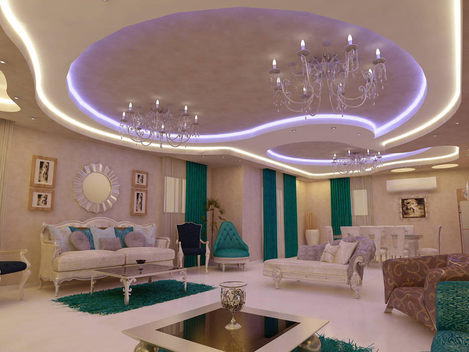 A TARYAL FLAT.jpg, UTOPIA DESIGNS AND CONSTRUCTION UTOPIA DESIGNS AND CONSTRUCTION حديقة داخلية تصميم مساحات داخلية