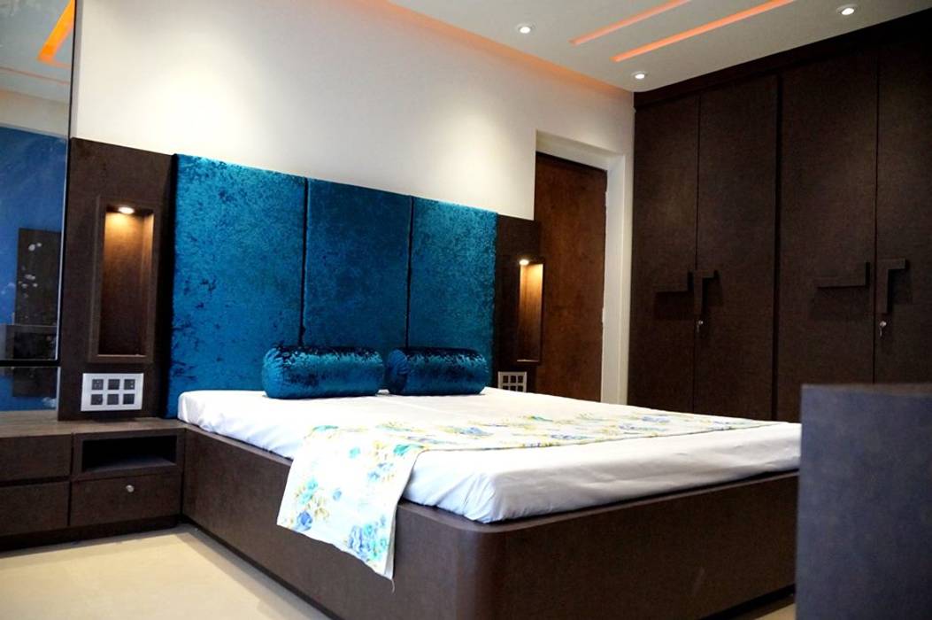 Maniar's, mithil gandhi - interior designer mithil gandhi - interior designer Modern style bedroom