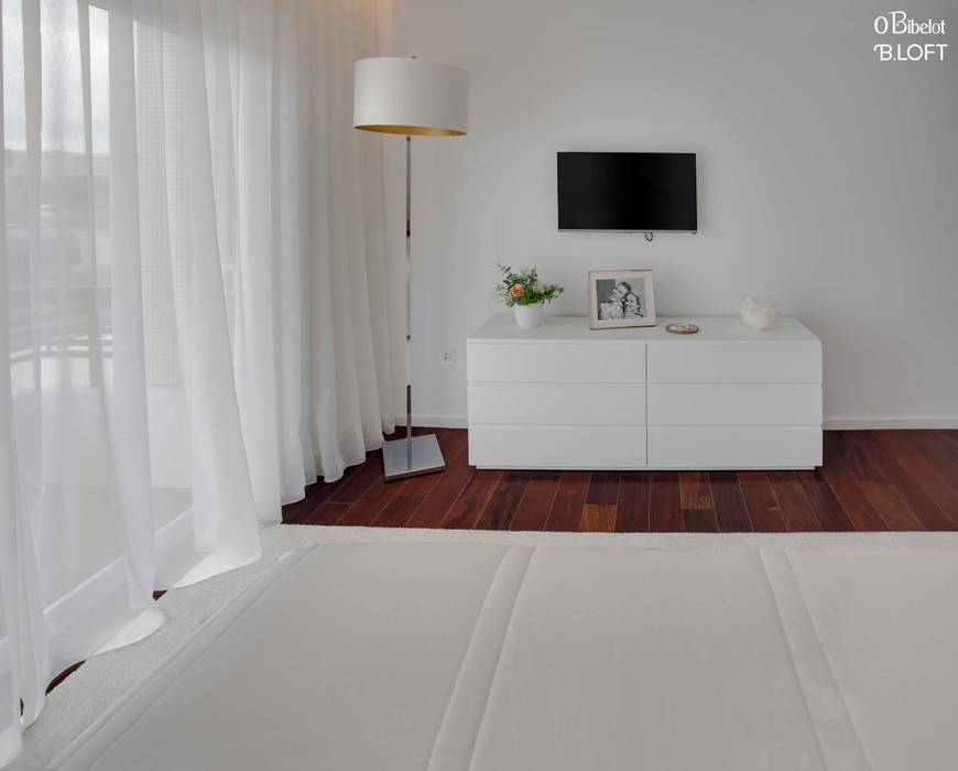 2015, Decoração de Apartamento BI, B.loft B.loft Habitaciones de estilo minimalista