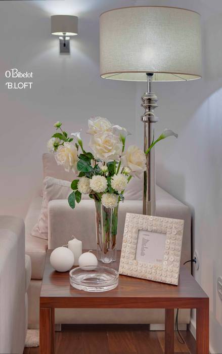 2015, Decoração de Apartamento BI, B.loft B.loft غرفة المعيشة