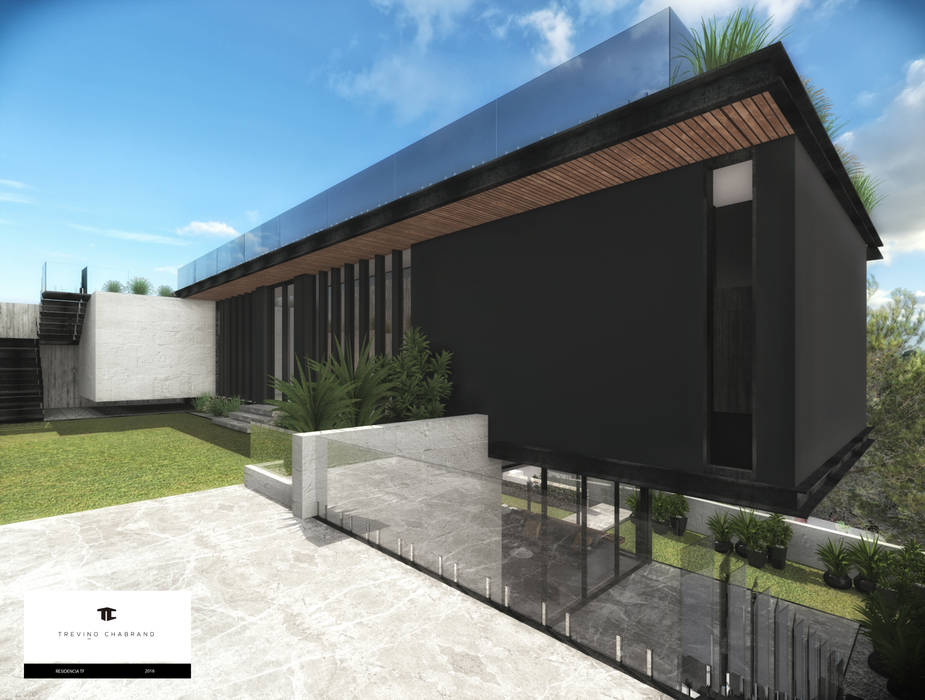 RESIDENCIA TF, TREVINO.CHABRAND | Architectural Studio TREVINO.CHABRAND | Architectural Studio Modern Houses