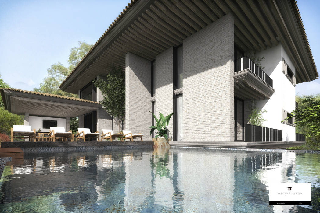 RESIDENCIA EO, TREVINO.CHABRAND | Architectural Studio TREVINO.CHABRAND | Architectural Studio Nhà phong cách kinh điển