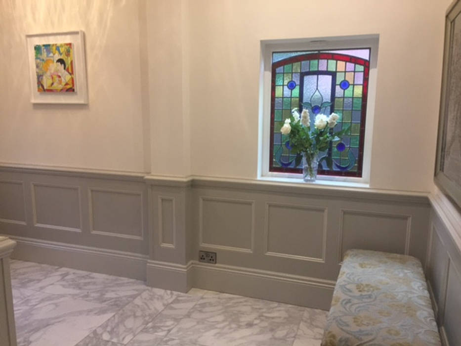 pix Entrance Hall Modern Hallway Panelling leading wall panelling experts team