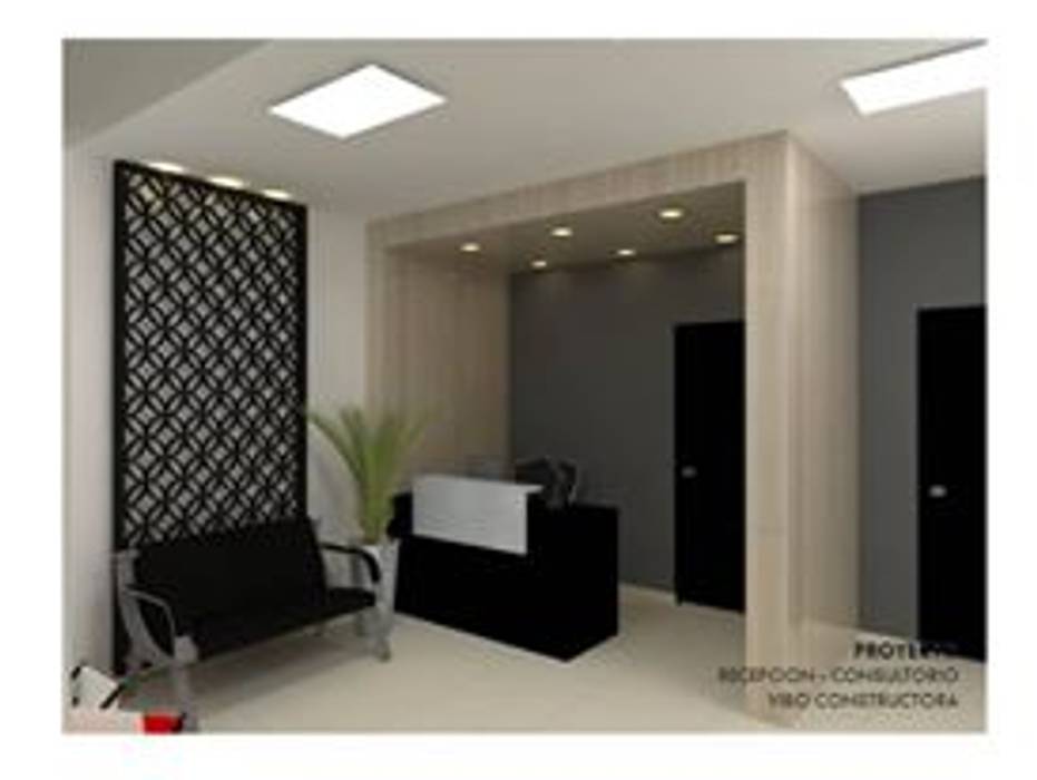 Diseño Interior- Consultorio Medico VIBO CONSTRUCTORA Estudios y despachos modernos