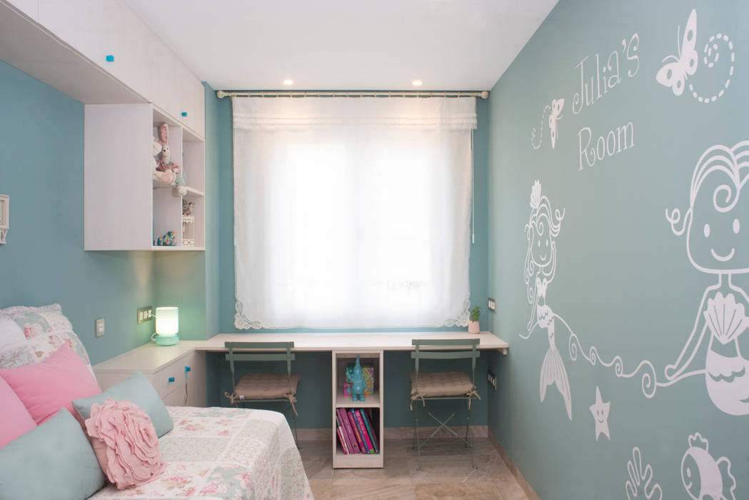 VIVIENDA C46, Fran Clausell · Interiorismo Sostenible Fran Clausell · Interiorismo Sostenible Mediterrane kinderkamers