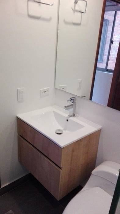 Apartamento en Bogota, estudio unouno estudio unouno Modern Bathroom
