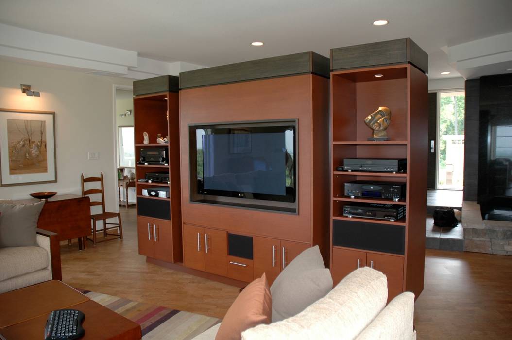 Benchscape Lex Parker Design Consultants Ltd. Modern Living Room