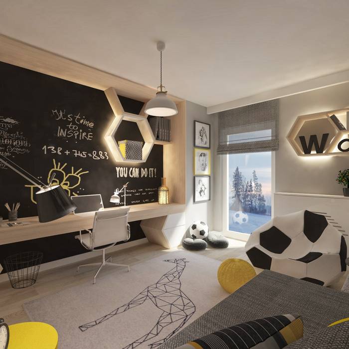 Mieszkanie w Maladze, Ndesign Ndesign Modern nursery/kids room