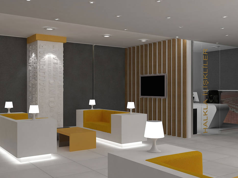 Ozel Ballipinar Agiz Ve Dis Sagligi Poliklinigi Modern Klinikler Picco Design Architecture Modern Homify