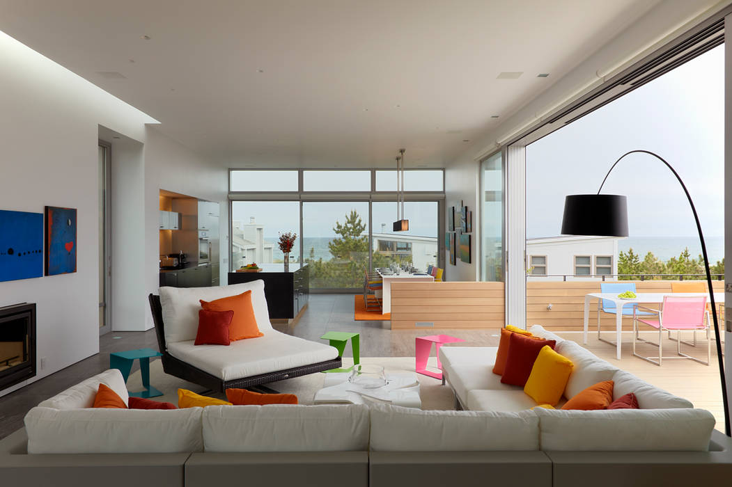 Beach Walk House, SPG Architects SPG Architects Modern Living Room