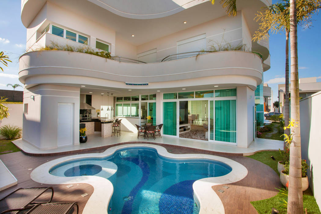 Piscinas De Estilo Moderno De Arquiteto Aquiles Nicolas Kilaris Moderno Homify