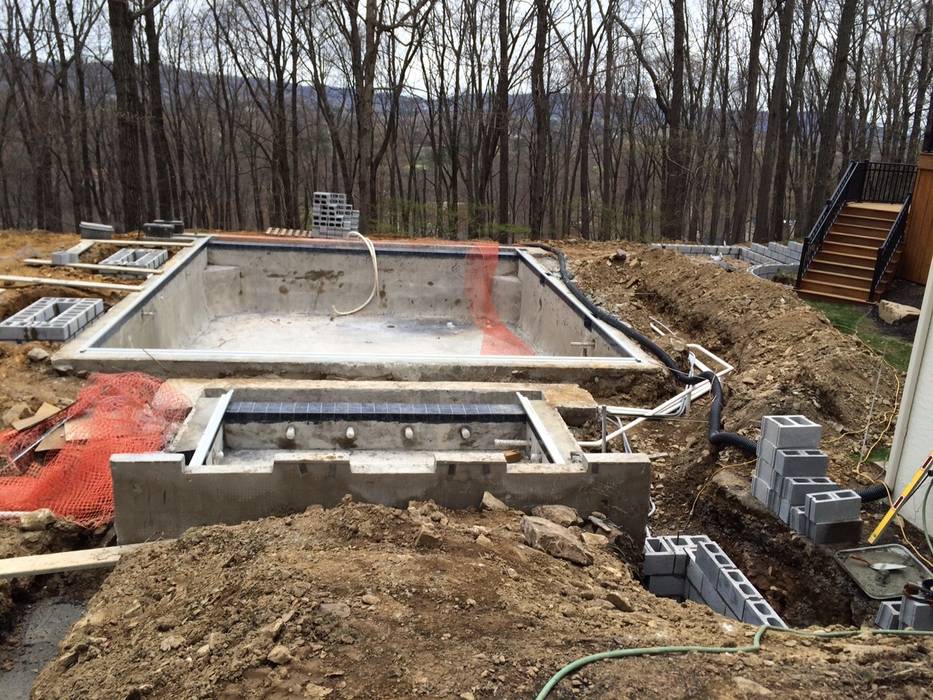 Construction MasterPLAN Outdoor Living landscape design,landscape designer,outdoor living,custom,gunite pool,construction,lehigh valley,backyard,transformation,gunite spa