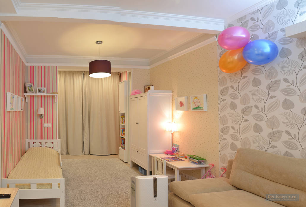 Дизайн детской 17 кв м для двух | Designchat.ru