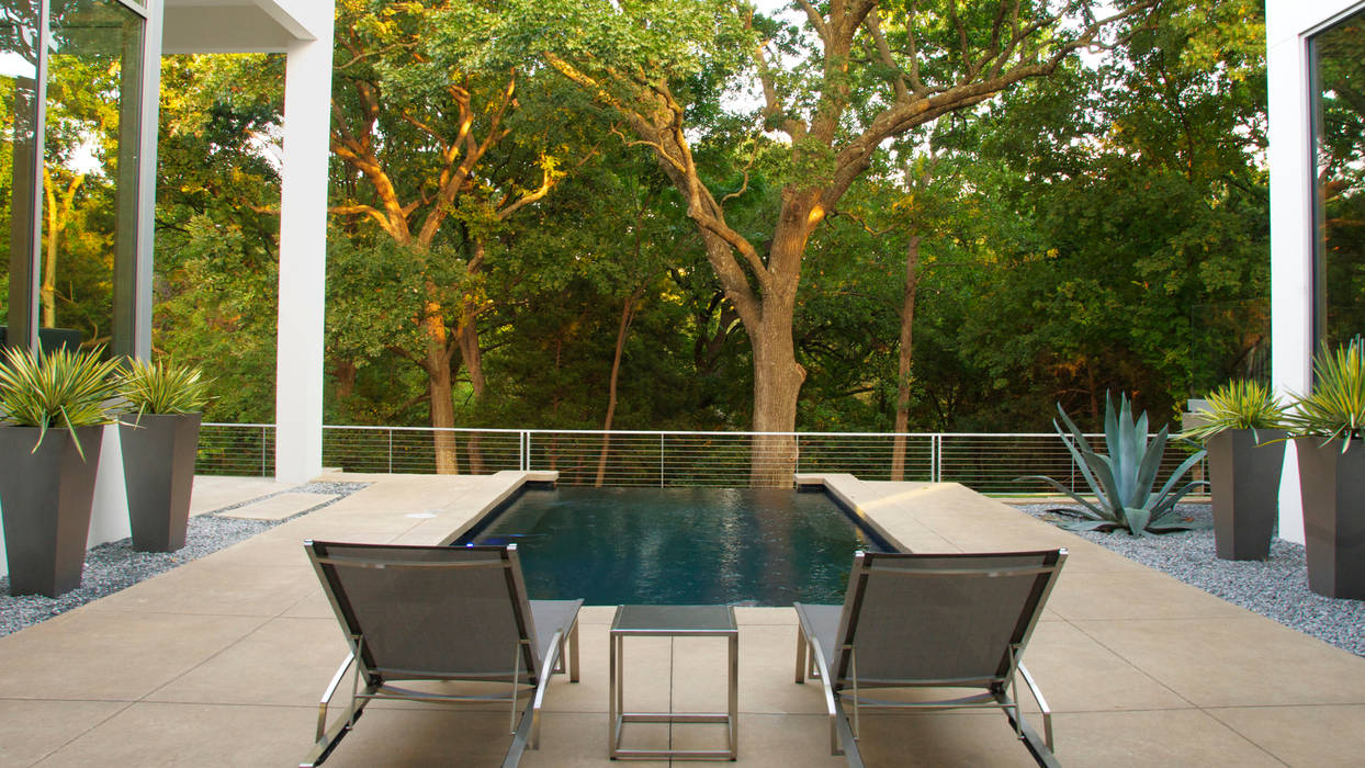 Modern Landscape Design, Matthew Murrey Design Matthew Murrey Design Hồ bơi phong cách tối giản