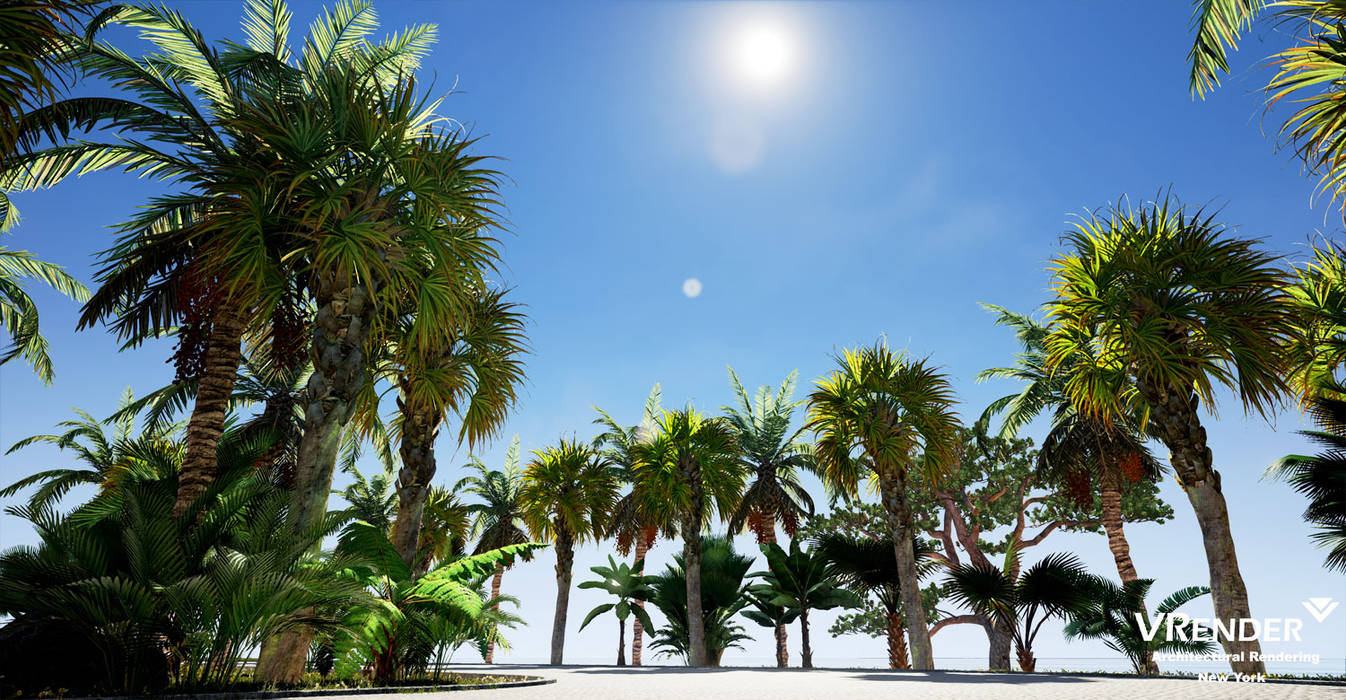 Real Time Architectural Visualization, Vrender.com Vrender.com Casas tropicales