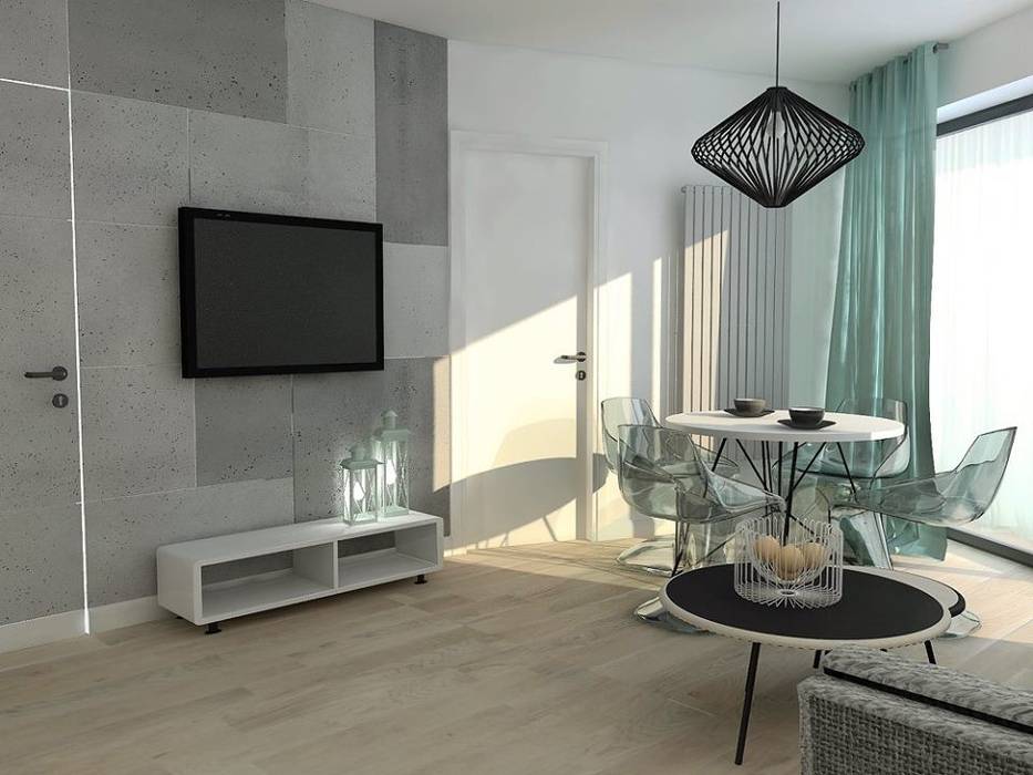 Apartament w Międzyzdrojach, AS Design Wnętrza AS Design Wnętrza