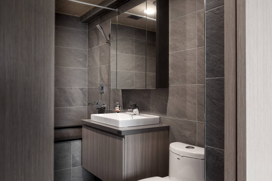 文心大國民, 思維空間設計 思維空間設計 Scandinavian style bathroom