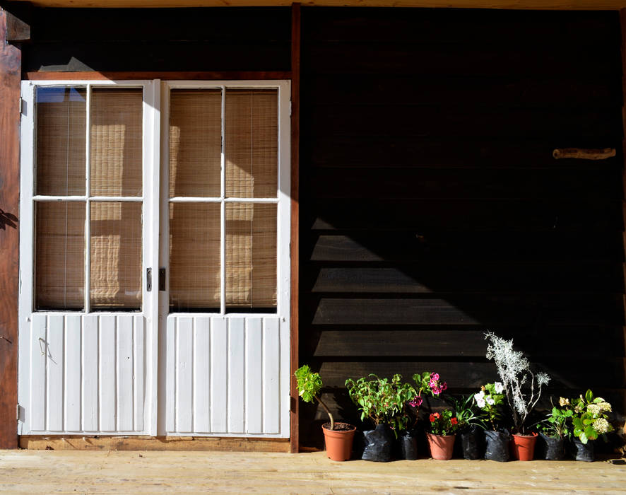 CASA AF, BLAC arquitectos BLAC arquitectos Rustic style house Wood Wood effect