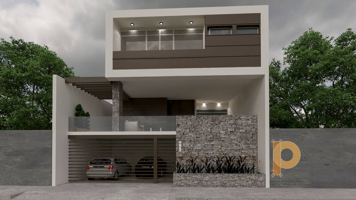 homify Rumah Modern Beton