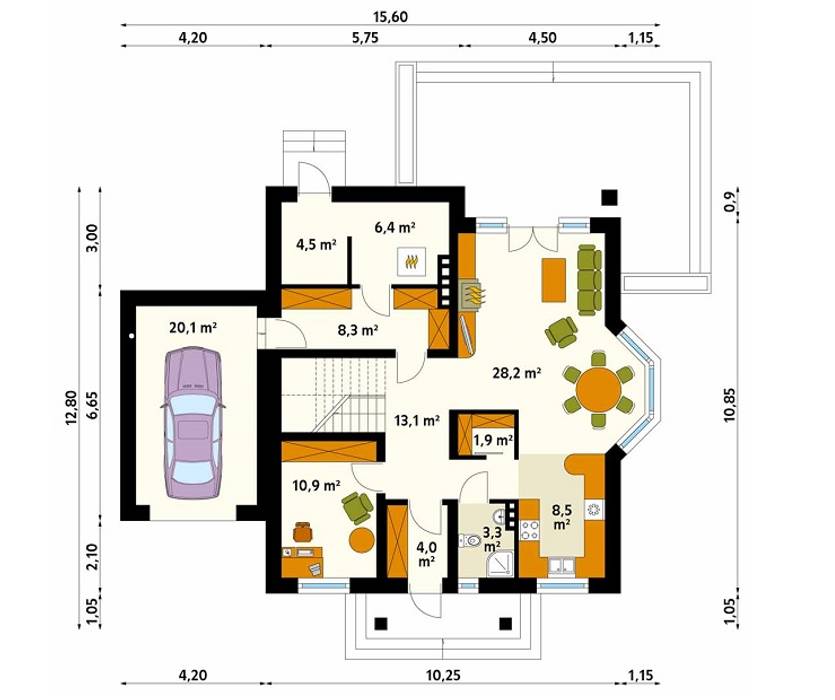 homify Tường & sàn phong cách hiện đại