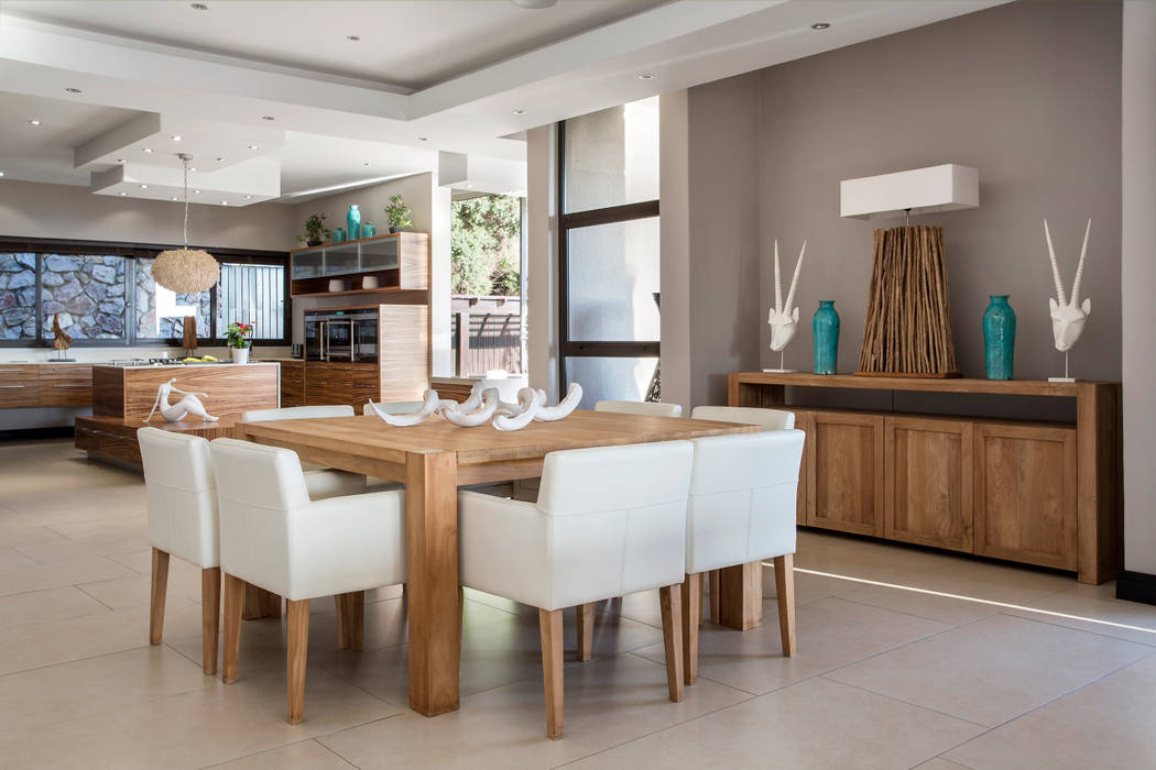 Wonderful in wood FRANCOIS MARAIS ARCHITECTS Modern dining room