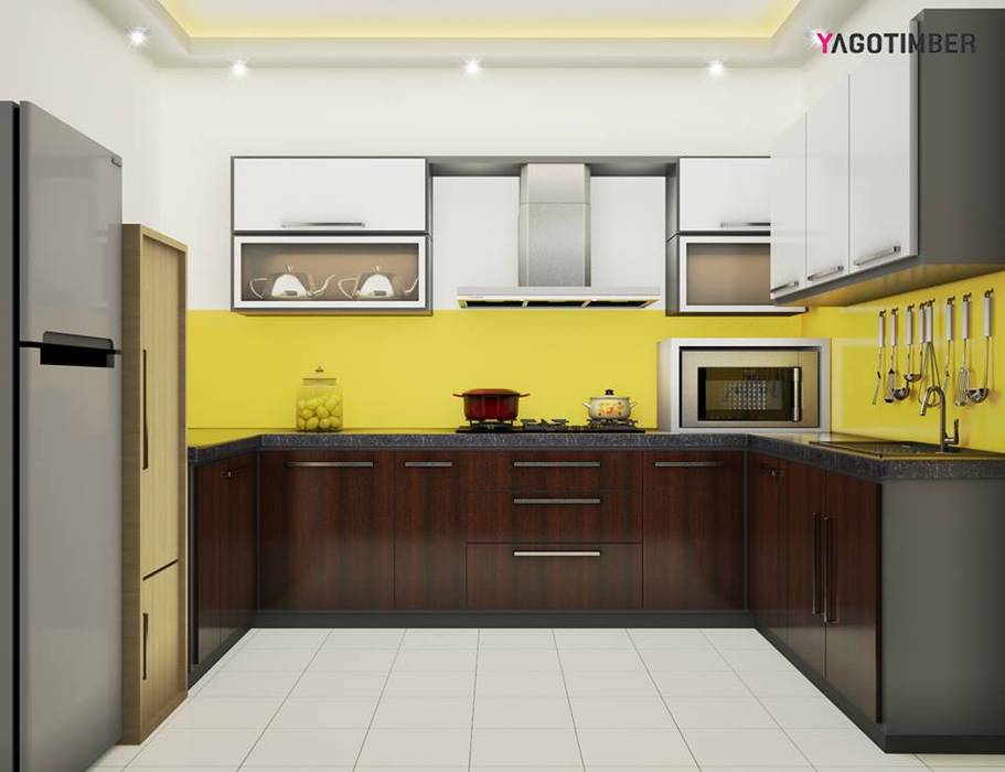 Yagotimber's Modular Kitchen Design , Yagotimber.com Yagotimber.com Dapur Modern